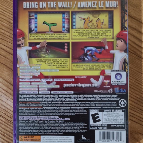 Hole In The Wall Delux Edition XBOX 360 Kinect Game (CIB) - Picture 4 of 4